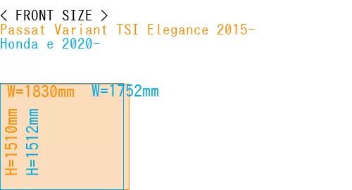 #Passat Variant TSI Elegance 2015- + Honda e 2020-